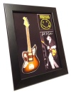 Mini gitara Kurt Cobain- Nirvana  w ramce -  FMG-001